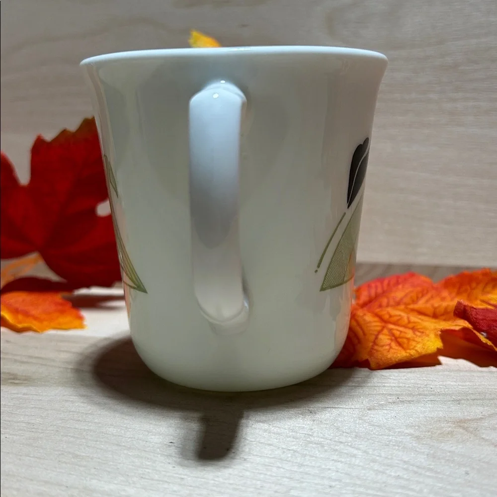 BLACK ORCHID by Corningware set of 4 Coffee Cup Mug and 2 salad plate - Picture 4 of 6